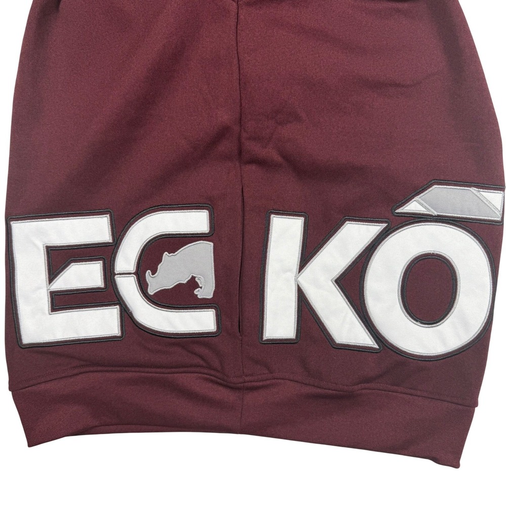 Ecko Unltd Burgundy‎ Hoodie Mens Size L Pullover Logo Rhino Graphic Sweatshirt - Picture 6 of 6